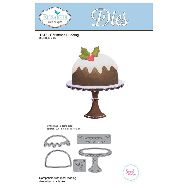 Elizabeth Craft Designs – Christmas Pudding Die Set