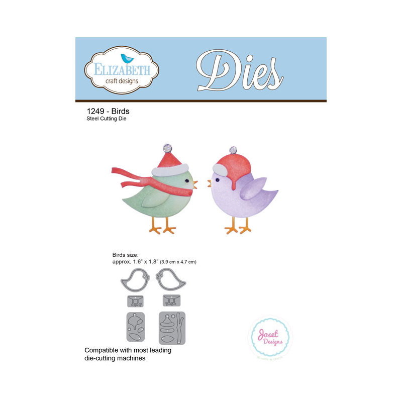 Elizabeth Craft Designs - Birds Die Set (Winter)