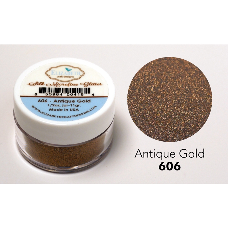 Elizabeth Craft Designs – Antique Gold Silk Microfine Glitter