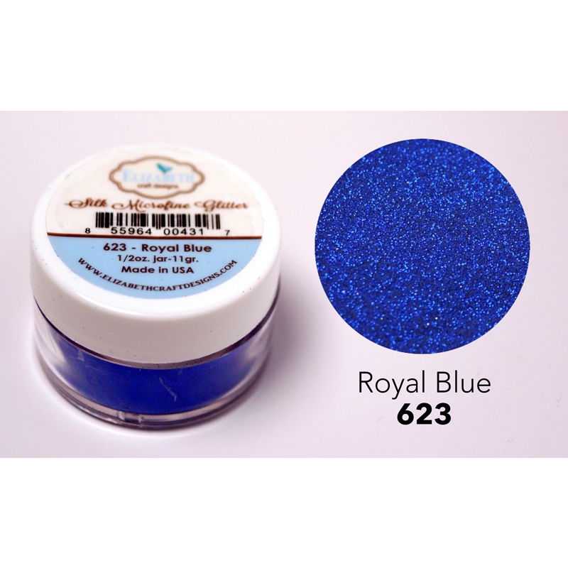 Elizabeth Craft Designs – Royal Blue Silk Microfine Glitter