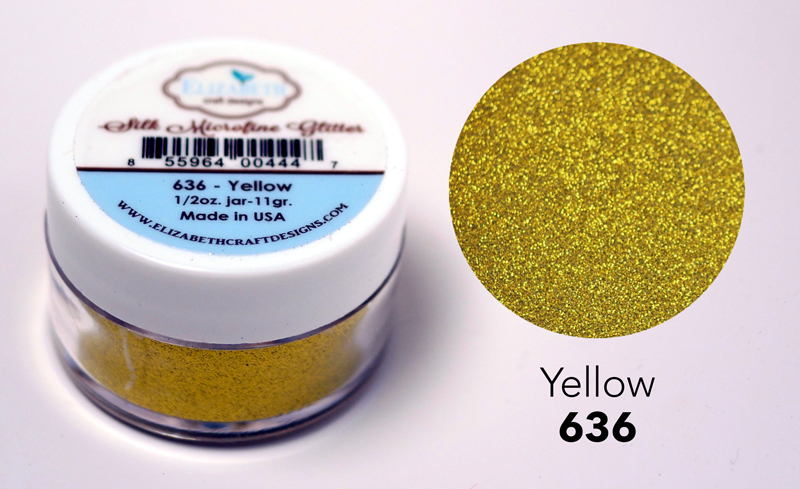 Elizabeth Craft Designs - Yellow Silk Microfine Glitter