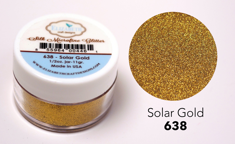 Elizabeth Craft Designs – Solar Gold Silk Microfine Glitter