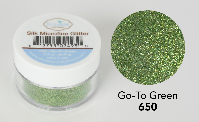 Elizabeth Craft Designs – Go To Green Silk Microfine Glitter