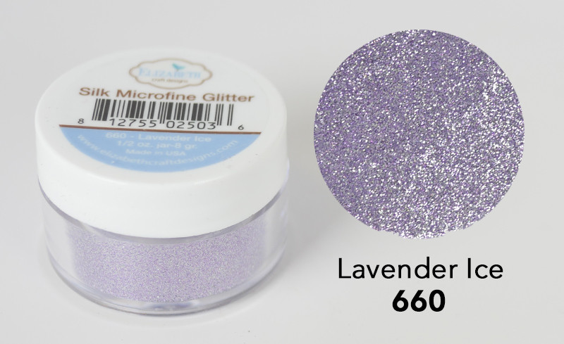 Elizabeth Craft Designs - Lavender Ice Silk Microfine Glitter