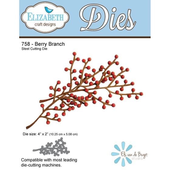 Elizabeth Craft Designs – Berry Branch Die