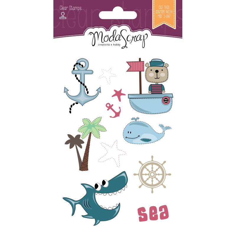 Elizabeth Craft Designs - Sailor’s Life Clear Stamps