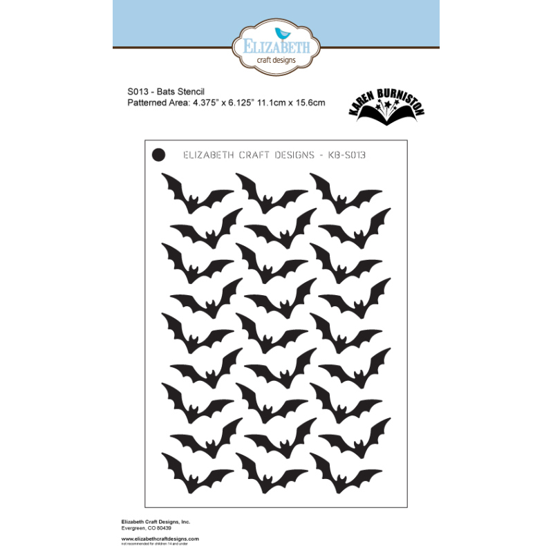 Bats Stage it Stencil