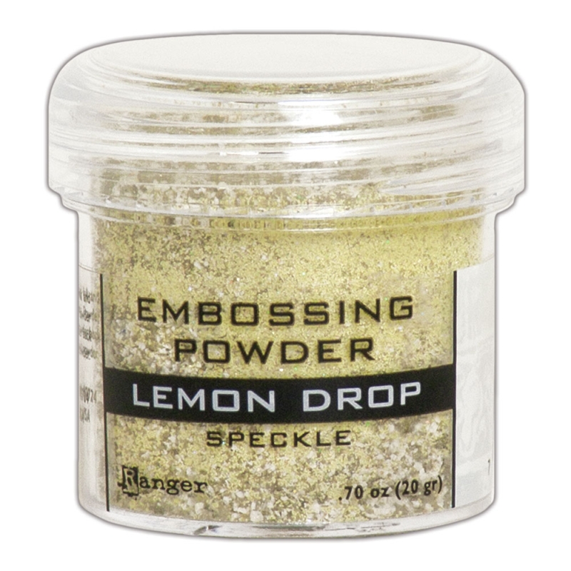 Ranger Embossing Speckle Powder - Lemon Drop