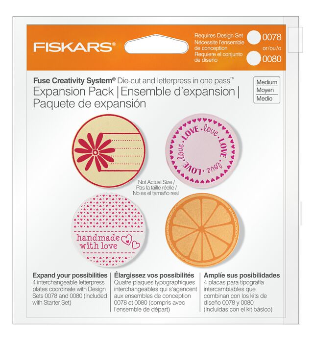 Fiskars - ExpansionPack Circle 1 (4 pk)