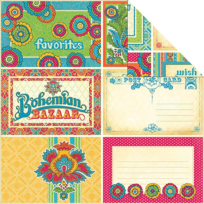 Graphic 45 - Lap of Luxury 12"x12" Paper (x5 sheets)