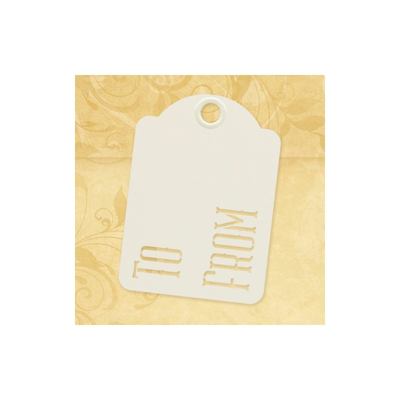 To & From—ATC Ivory Tags