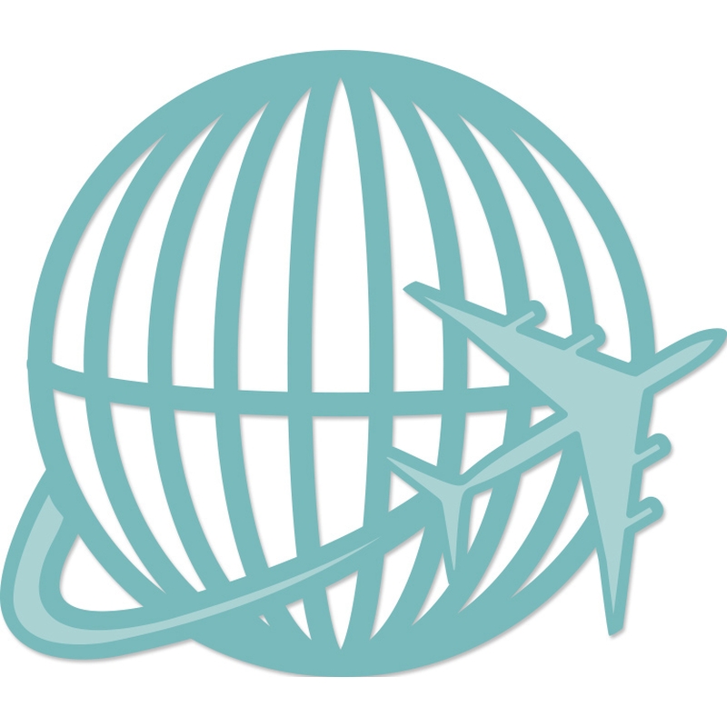 Decorative Die Round the World