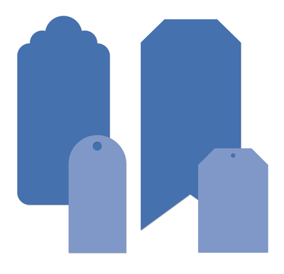 Decorative Dies Tag Shapes