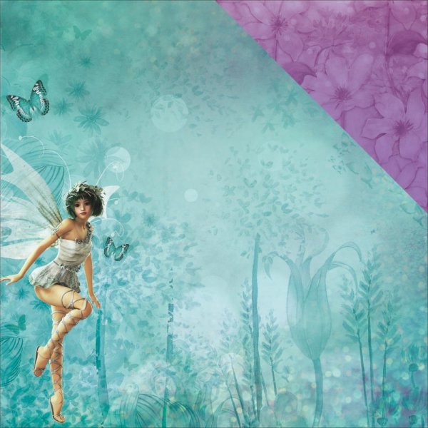 Fairy Dust 12x12 Scrapbook PapeSold in Packs of 10's