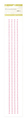 Rhinestone Strips - Pink