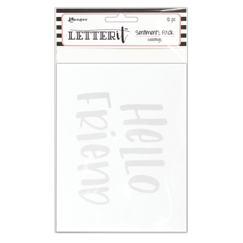Ranger - Letter It - Sentiment Pack Greetings