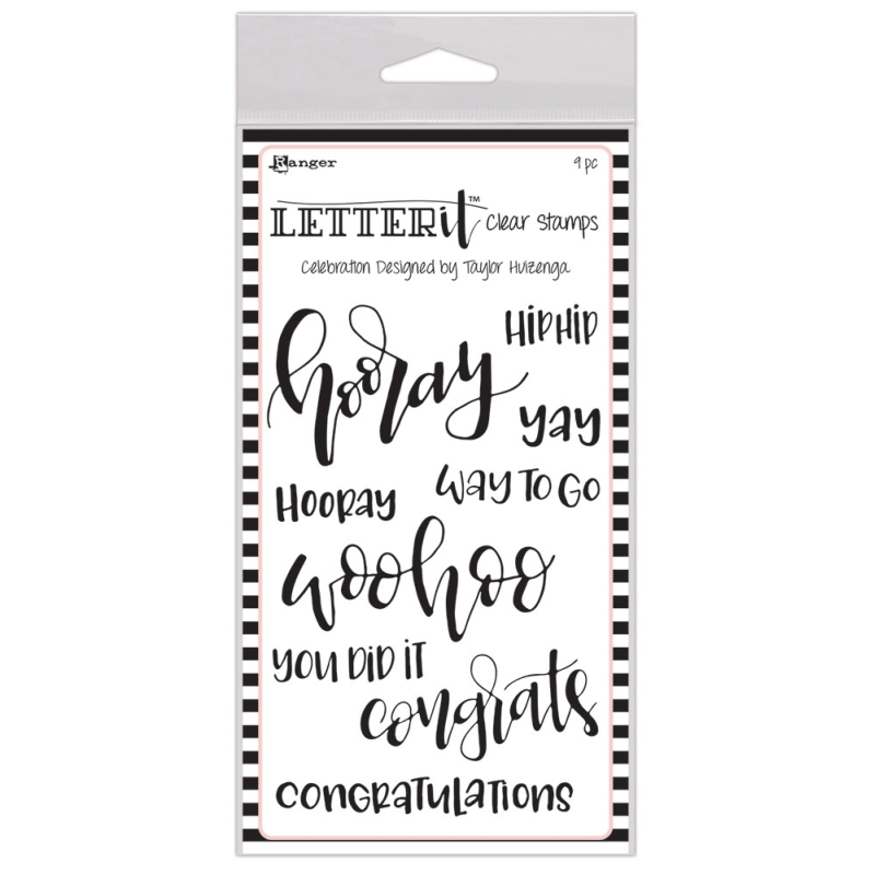 Ranger - Letter It - Celebration stamp set