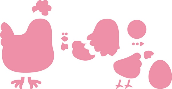 Marianne Designs - Mother Hen die set
