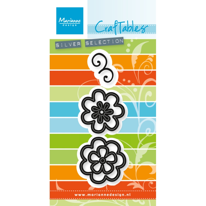 Marianne Designs - Fancy Flowers die set