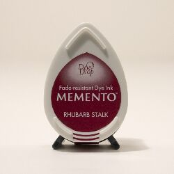 Memento Rhubarb Stalk Dew Drop Pad Ink Pad