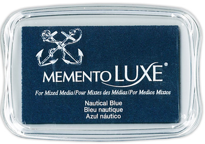 Memento Luxe Nautical Blue Ink Pad