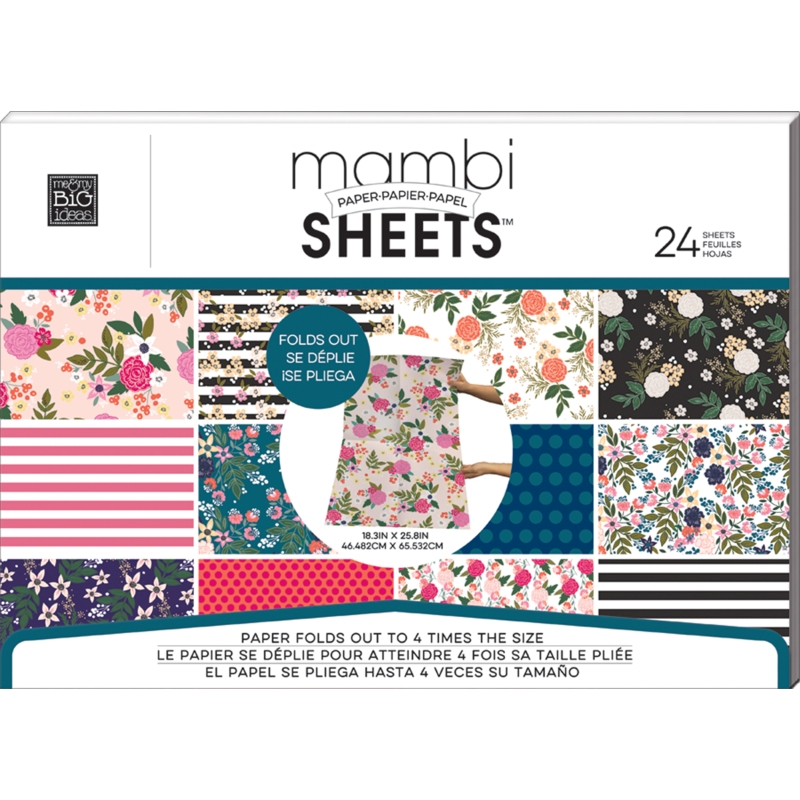 Me & My Big Ideas - Expandable Paper Pad - Botanical