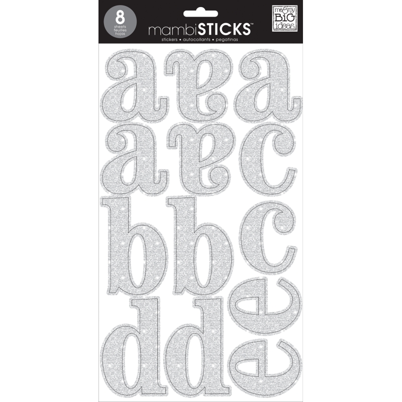 Me & My Big Ideas - Cadence Silver Glitter