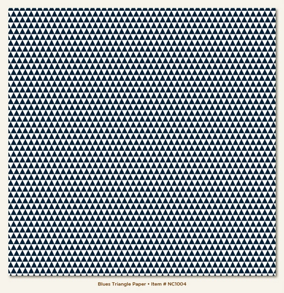 Blues Triangle Paper