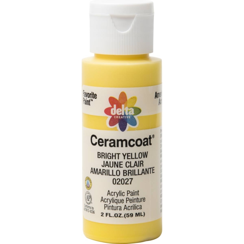 Delta Ceramcoat - Bright Yellow (2oz)