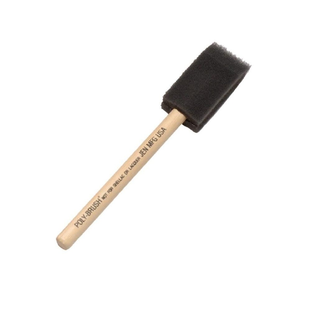 Plaid 1" Sponge Brush