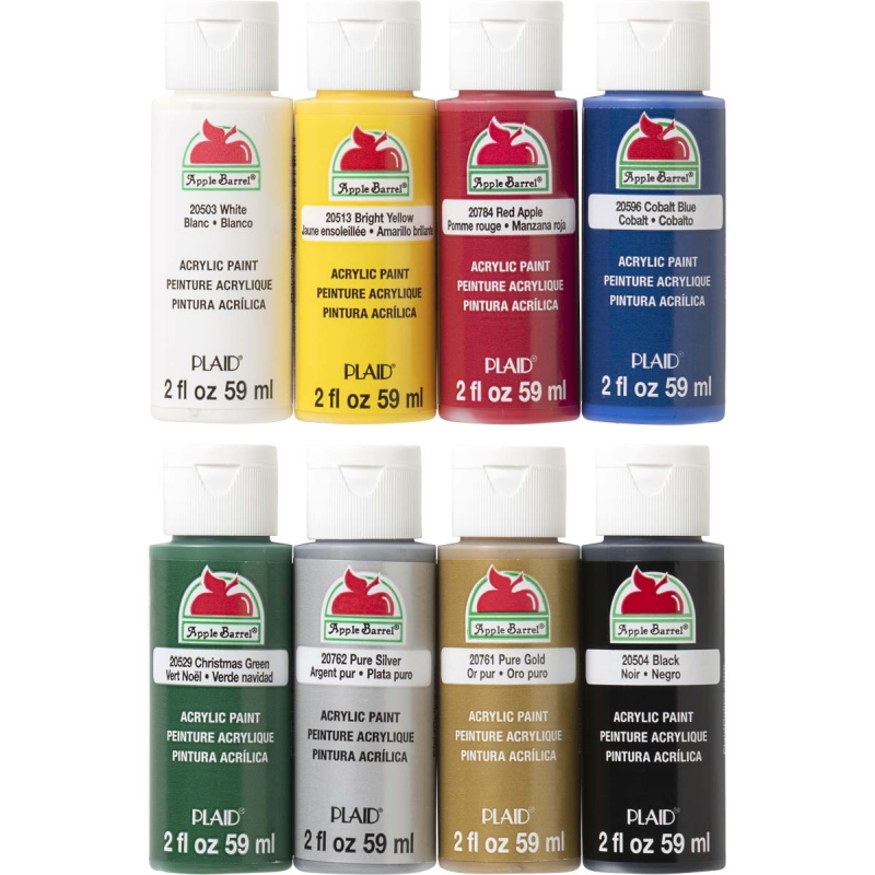 Apple Barrel - 8 Colour Assortment 