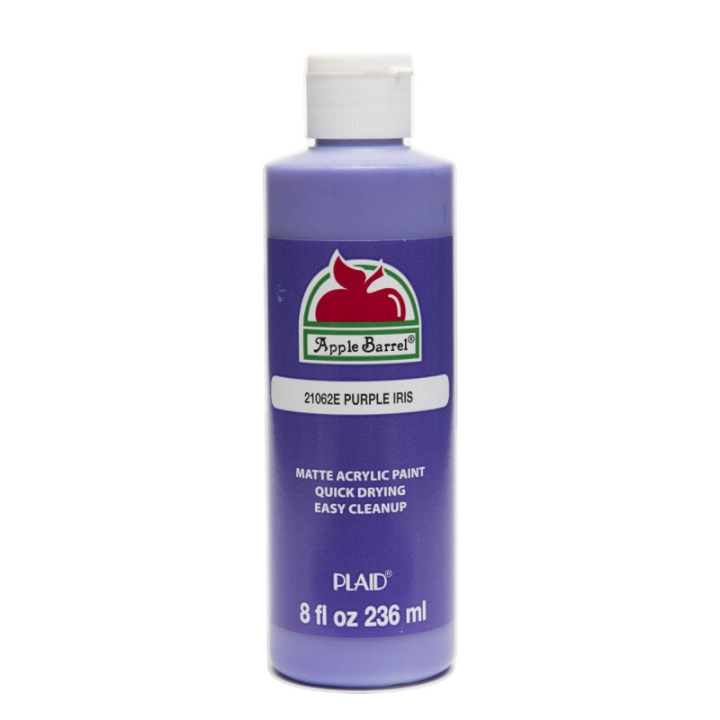 Purple Iris Apple Barrel - 8oz