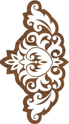 Plaid Fabric Creations™ Block Printing Stamp – Border Baroque