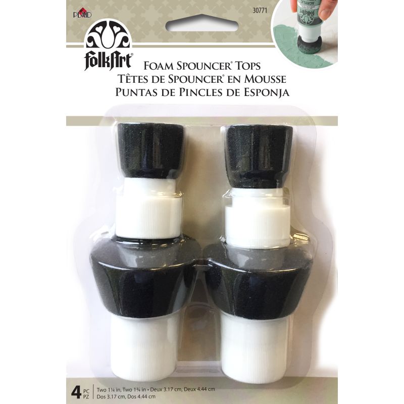 FolkArt Home Decor Bottle Top Foam Spouncers (4 Pieces)