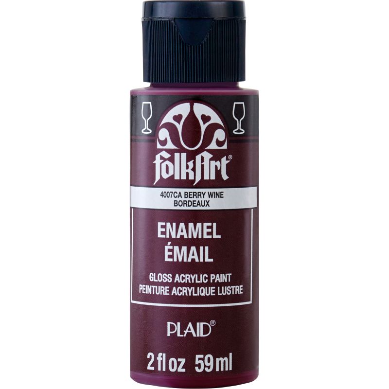 Berry Wine FolkArt Enamels 2oz