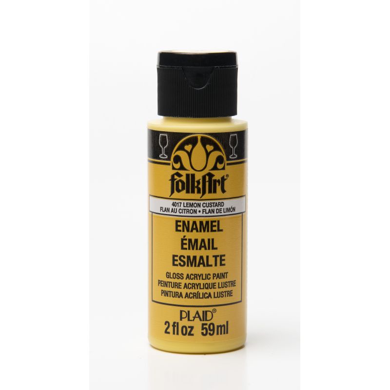 FolkArt Enamels - Lemon (2oz)