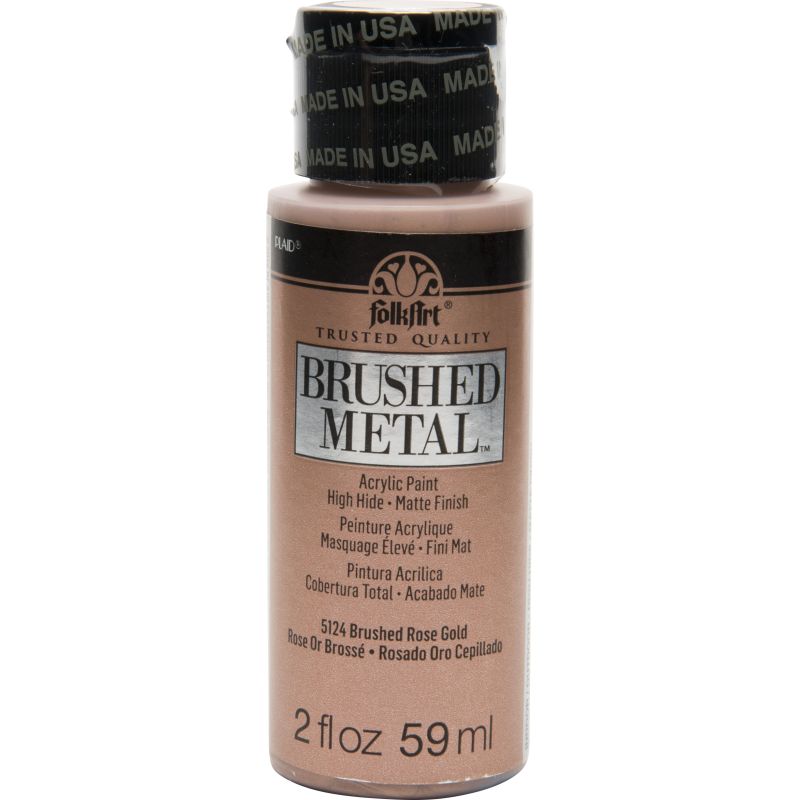 FolkArt Brushed Metal - Rose Gold (2oz)