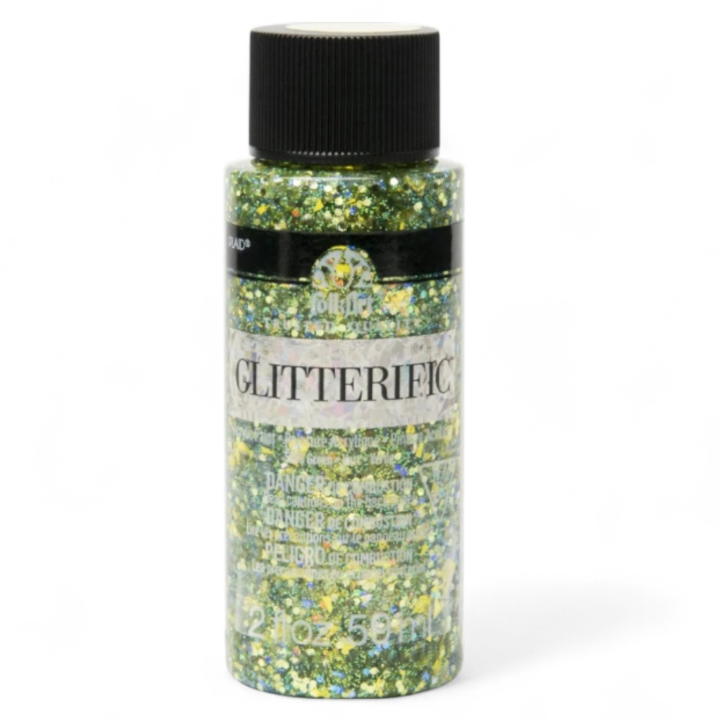 FolkArt Glitterific - Green (2oz)