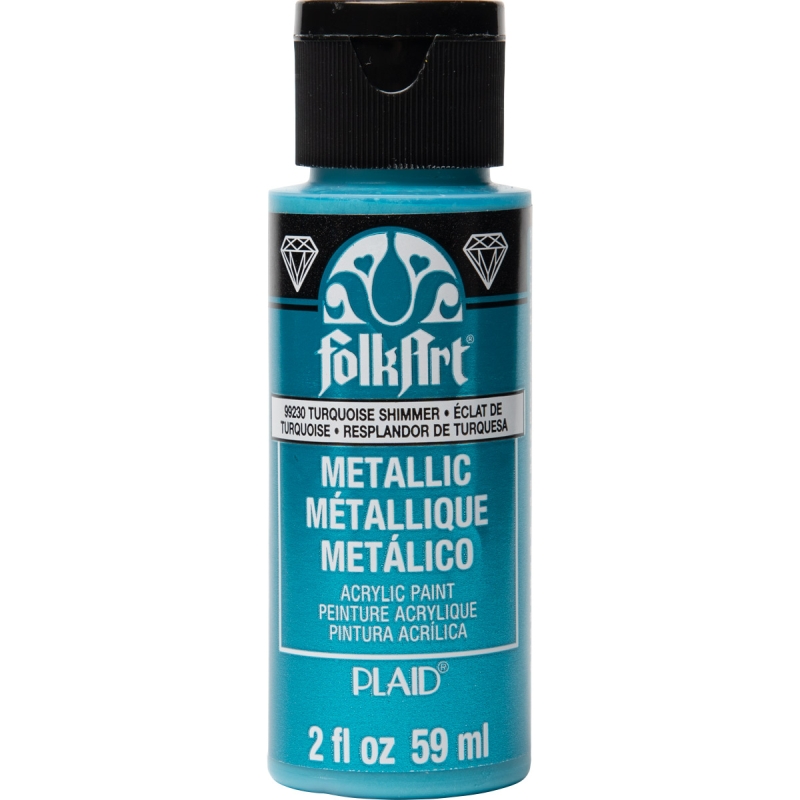 FolkArt Metallic - Turquoise Shimmer (2oz)