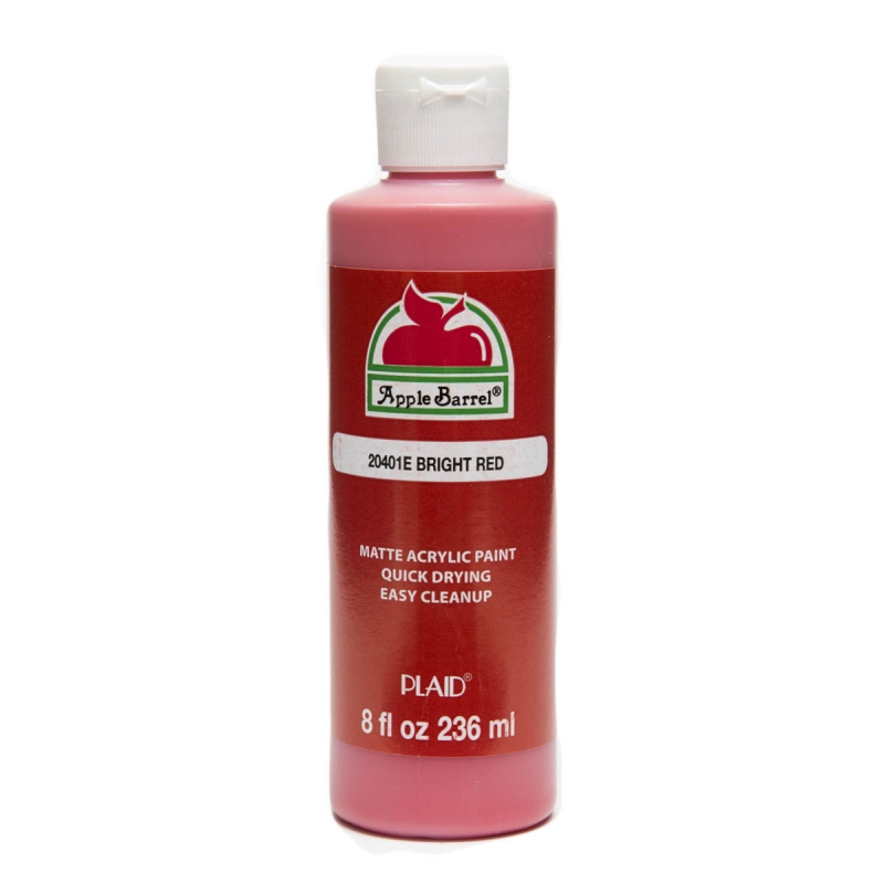 Apple Barrel - Bright Red (8oz)