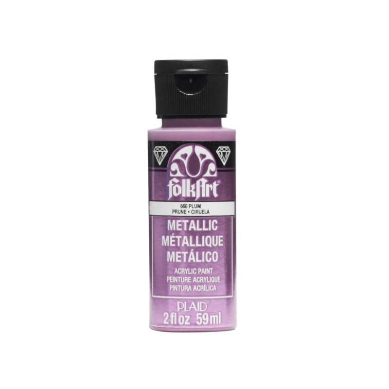 FolkArt Metallic - Plum (2oz)