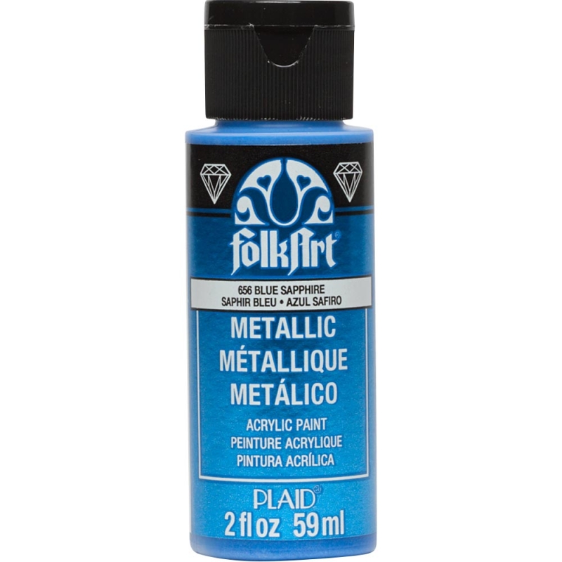 FolkArt Metallic - Blue Sapphire (2oz)