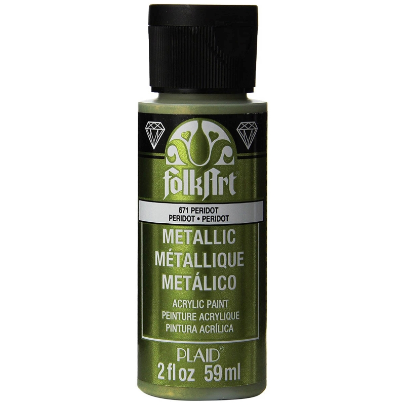 FolkArt Metallic - Peridot (2oz)