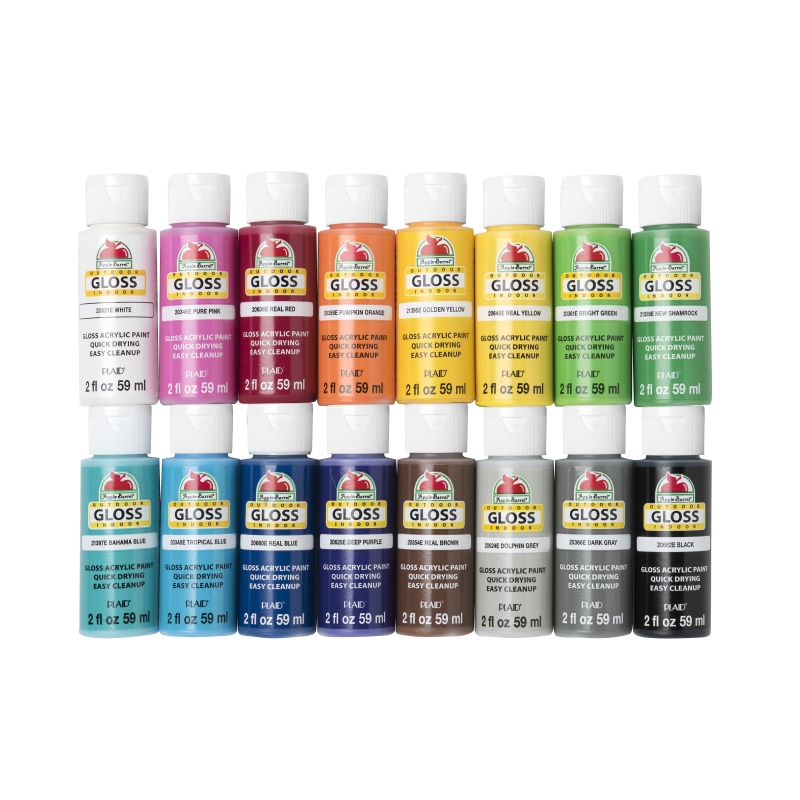 Apple Barrel - 16 Colour Assortment - Gloss