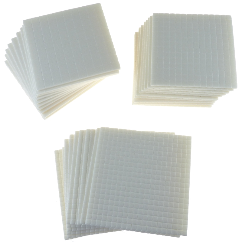 3D Foam Pads -30 Sheets - Assorted Sizes