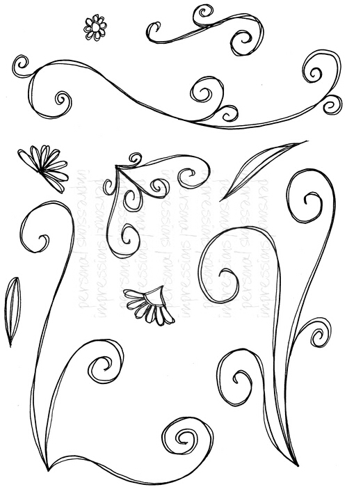 Sweet Dixie Flower & Flourishes by Lindsay Mason