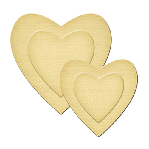 Spellbinders A Gilded Life - Hearts Die Set