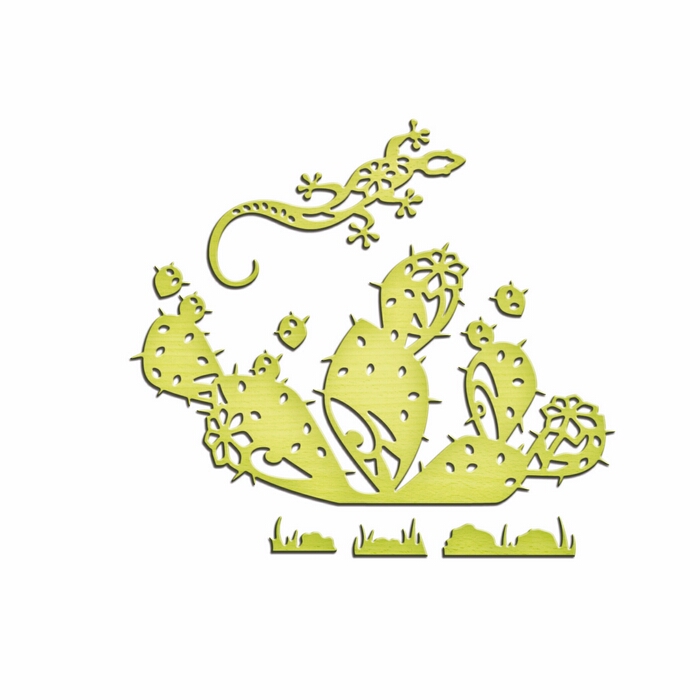 Spellbinders Shapeabilities - Prickly Pair