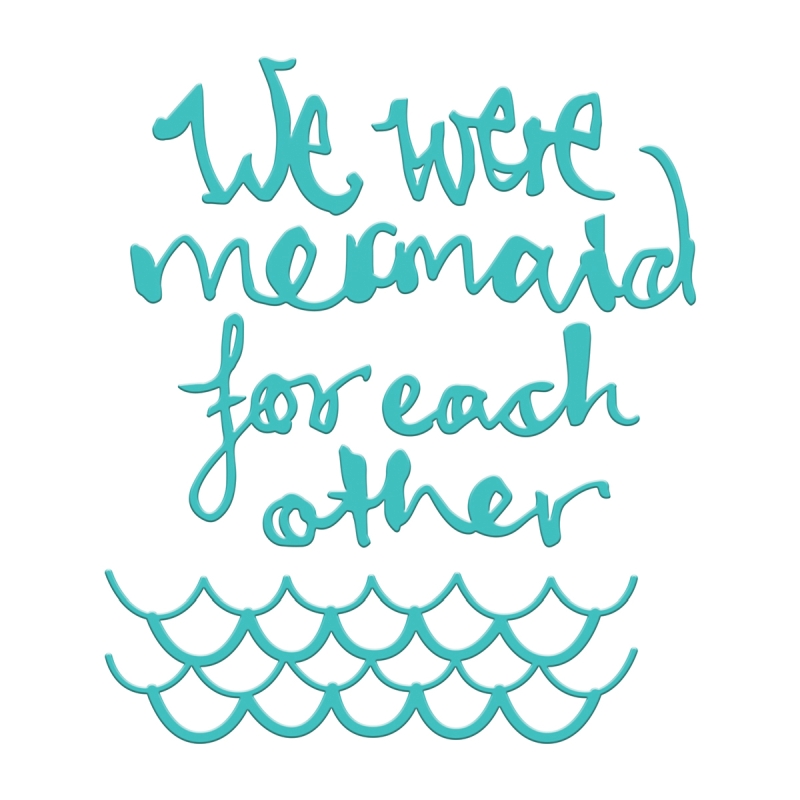 Jane Davenport Mermaid for Each Other die set