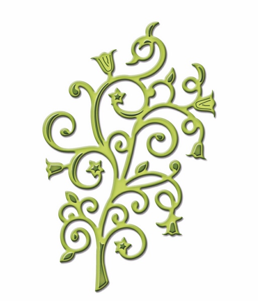 Spellbinders Die D-Lites - Fantastic Flourish Four